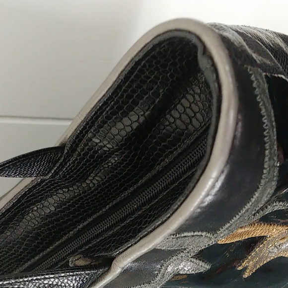 Sharif Black Hand Bag - Picture 8 of 16